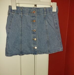 Girls denim skirt